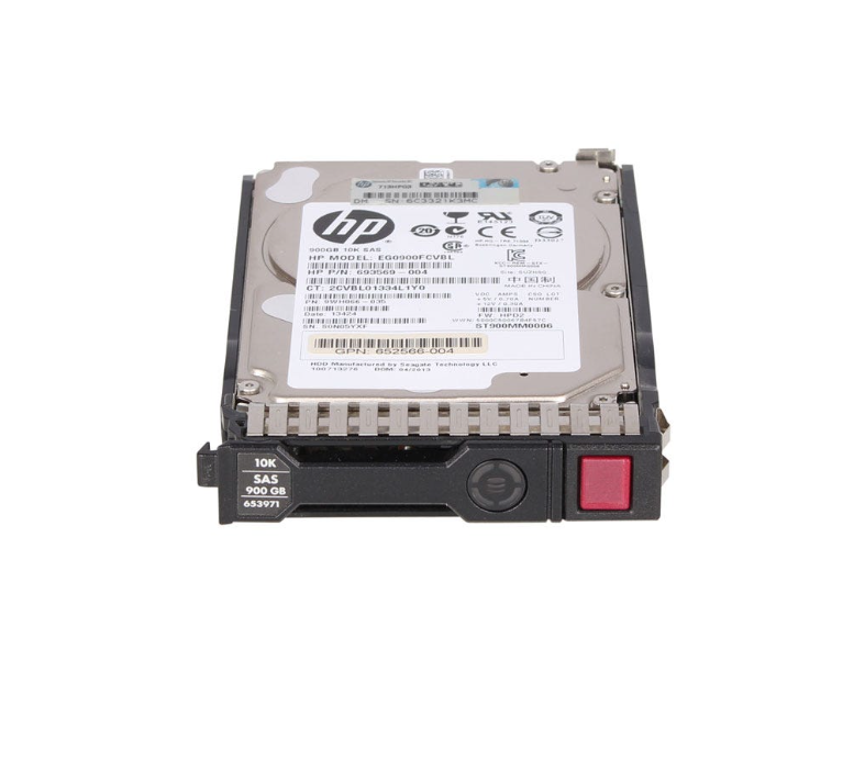HP 900GB 10K 6Gbps SAS SFF HDD - 652589-B21