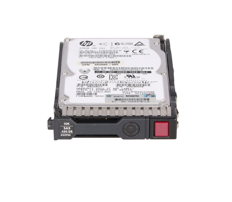 HP 450GB 6GBPS SAS SFF HDD - 652572-B21