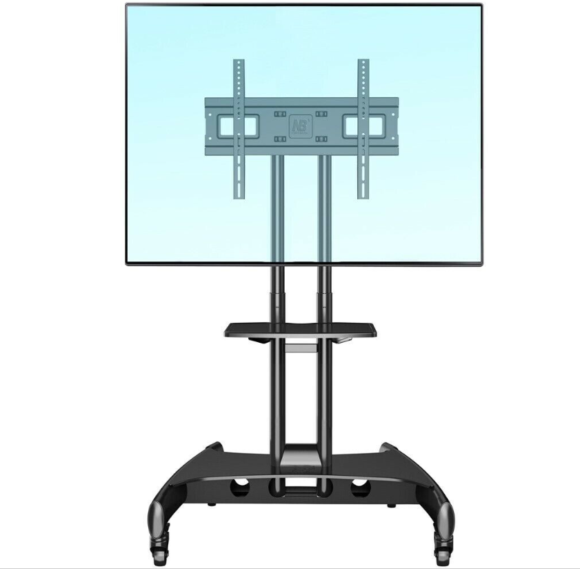 NB Steel Mobile TV Stand Cart - AVA1500-60-1P