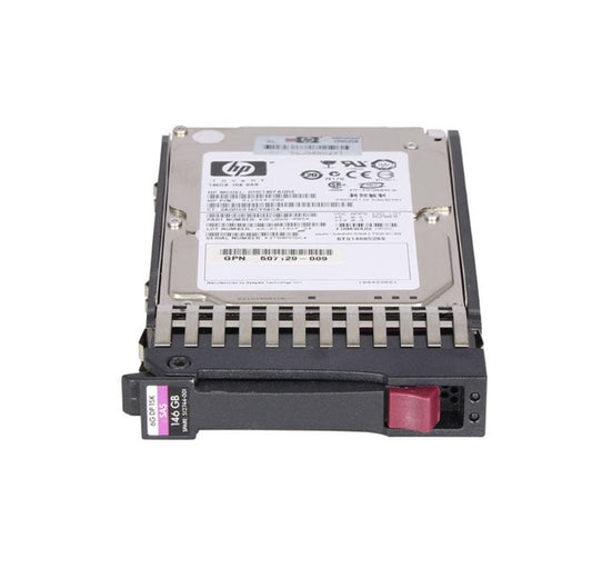 HP 146GB 15K 6G DP SFF SAS HDD - 512744-001