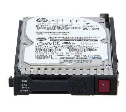 HP 146GB 15K 6GBPS SAS ENT SFF HDD - 652605-B21