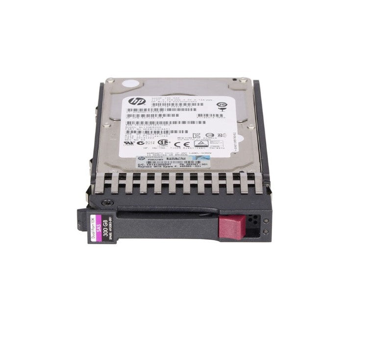 HP 300GB 10K DP SFF SAS HDD - 493083-001
